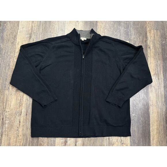 Wilke Rodriguez Black Cardigan Sweater Size 3XLT - Picture 1 of 6